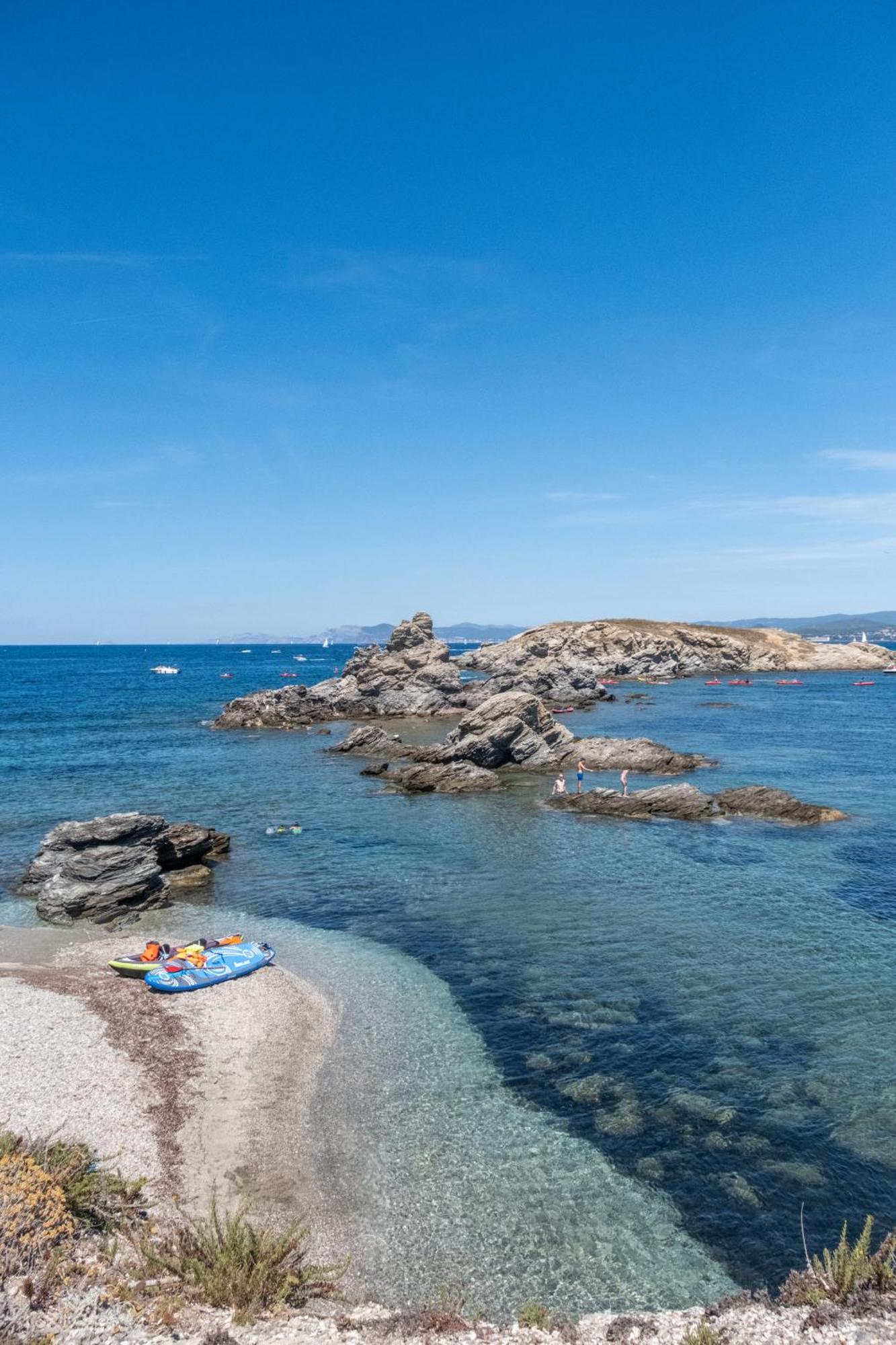Hotel Helios & Spa - Ile Des Embiez Six-Fours-les-Plages Eksteriør billede